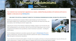 Desktop Screenshot of nirvanacondos.net