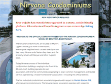 Tablet Screenshot of nirvanacondos.net